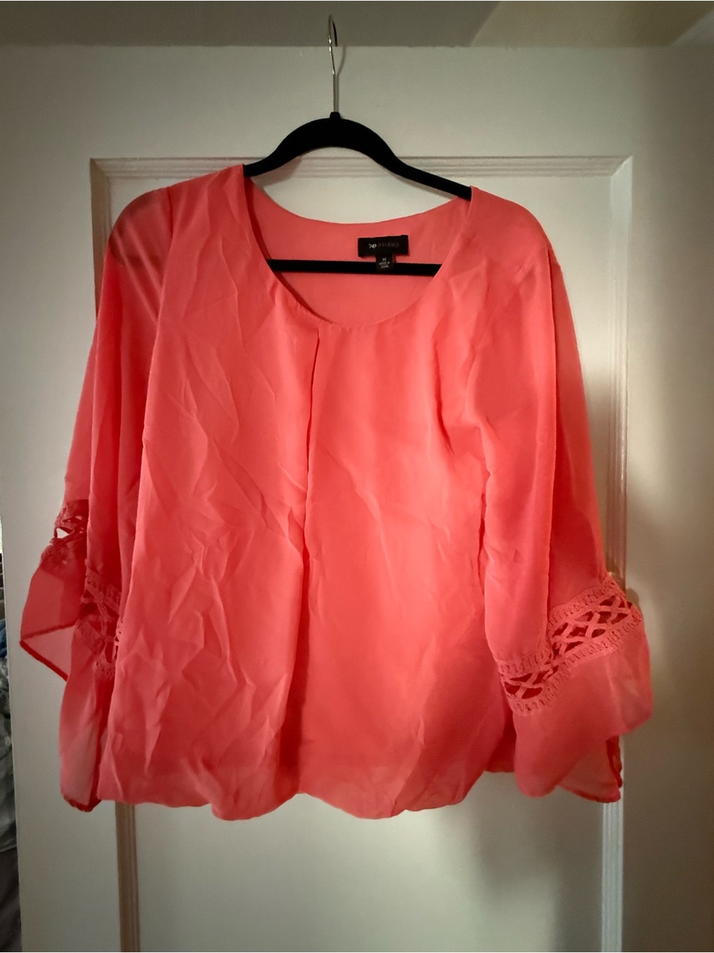 AB Studio Coral Blouse